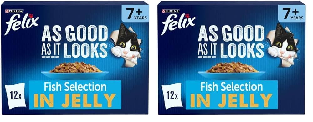 FELIX Tasty Shreds Mixed Selection in Gravy Wet Cat Food 40x80g