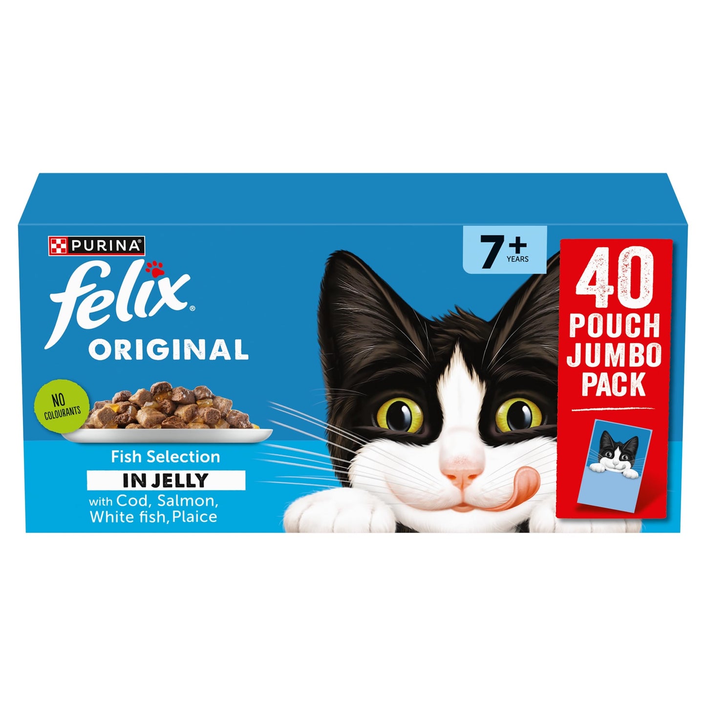 FELIX Tasty Shreds Mixed Selection in Gravy Wet Cat Food 40x80g
