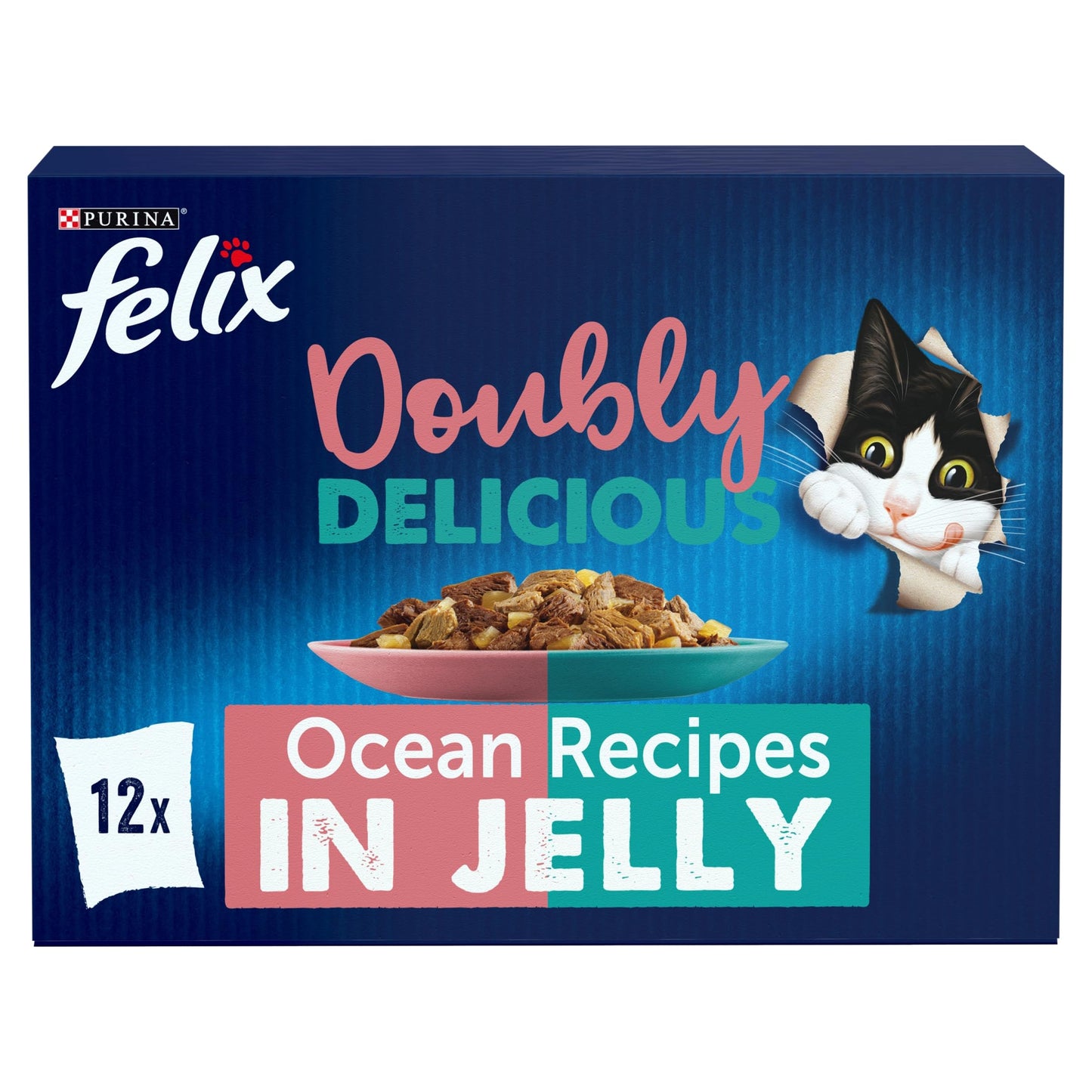 FELIX Tasty Shreds Mixed Selection in Gravy Wet Cat Food 40x80g