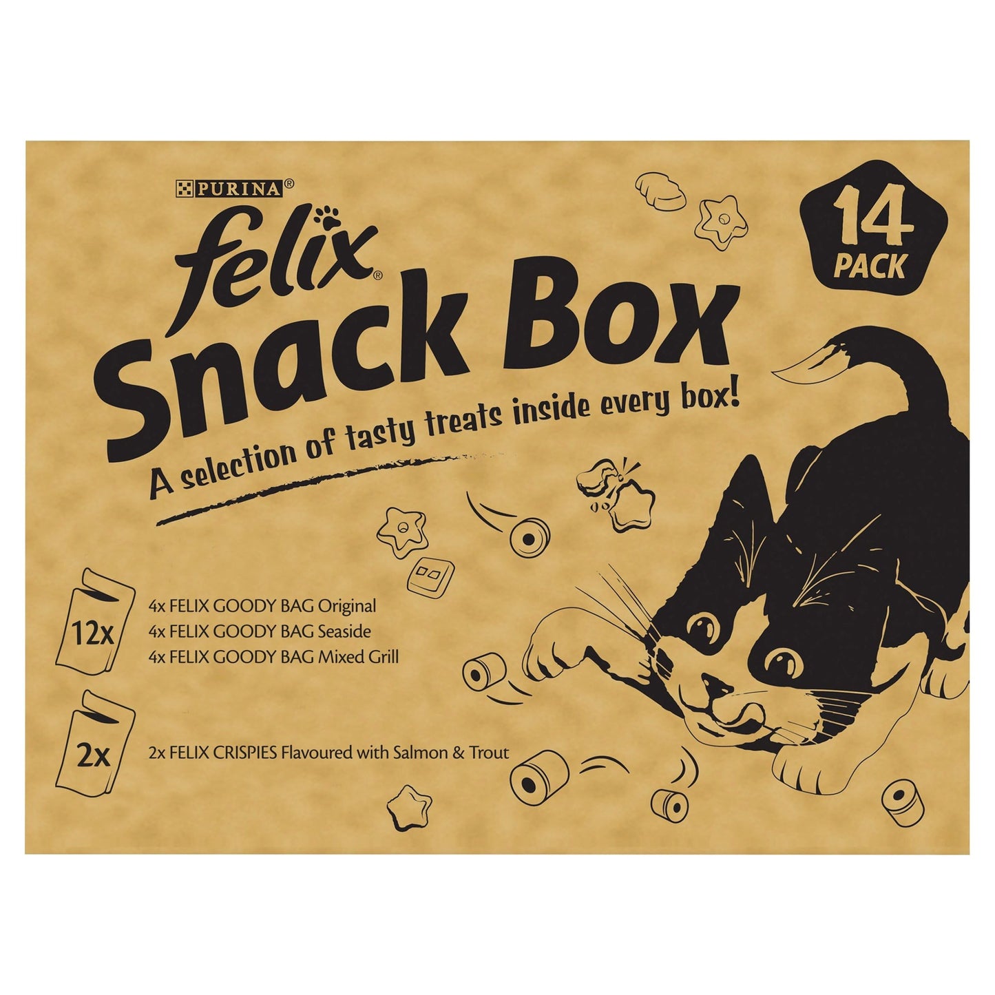 FELIX Tasty Shreds Mixed Selection in Gravy Wet Cat Food 40x80g