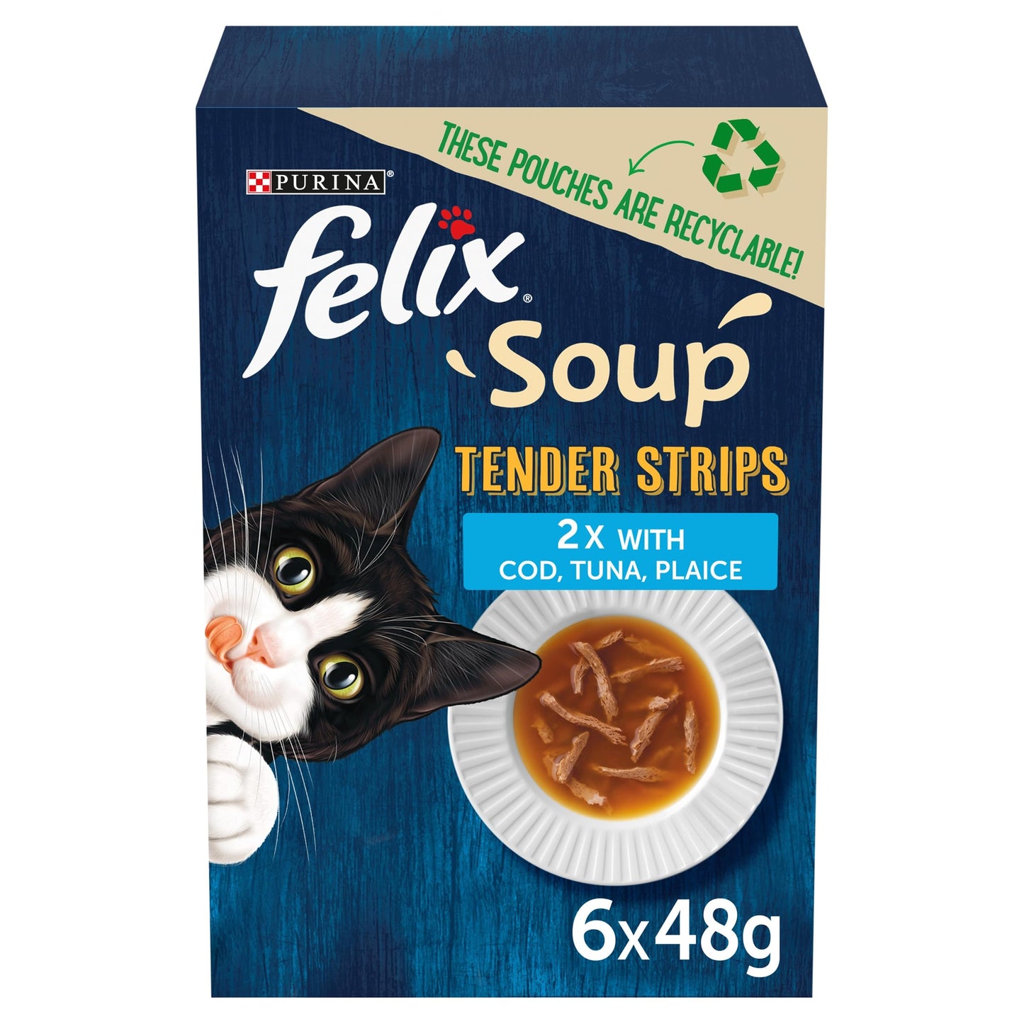 FELIX Tasty Shreds Mixed Selection in Gravy Wet Cat Food 40x80g