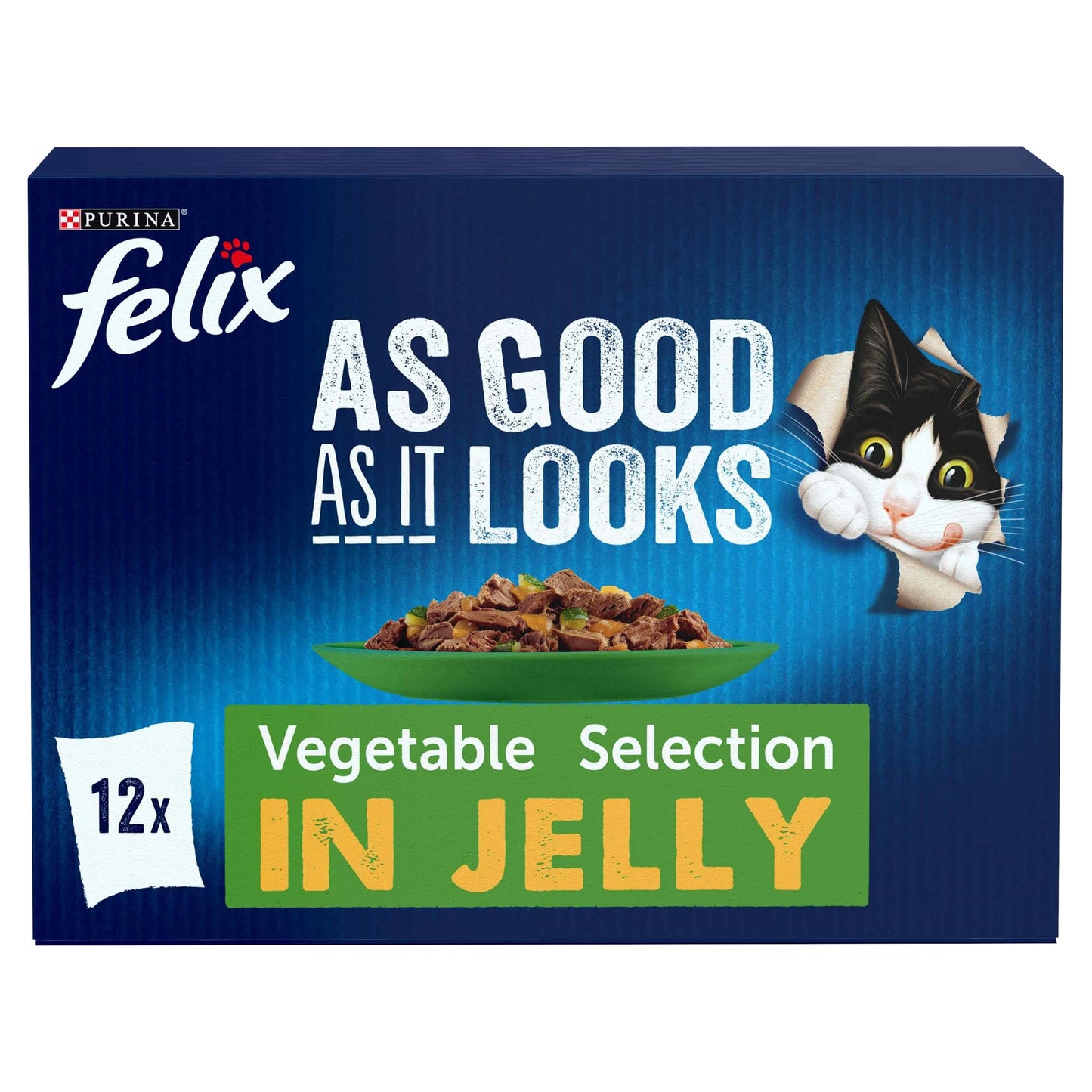 FELIX Tasty Shreds Mixed Selection in Gravy Wet Cat Food 40x80g