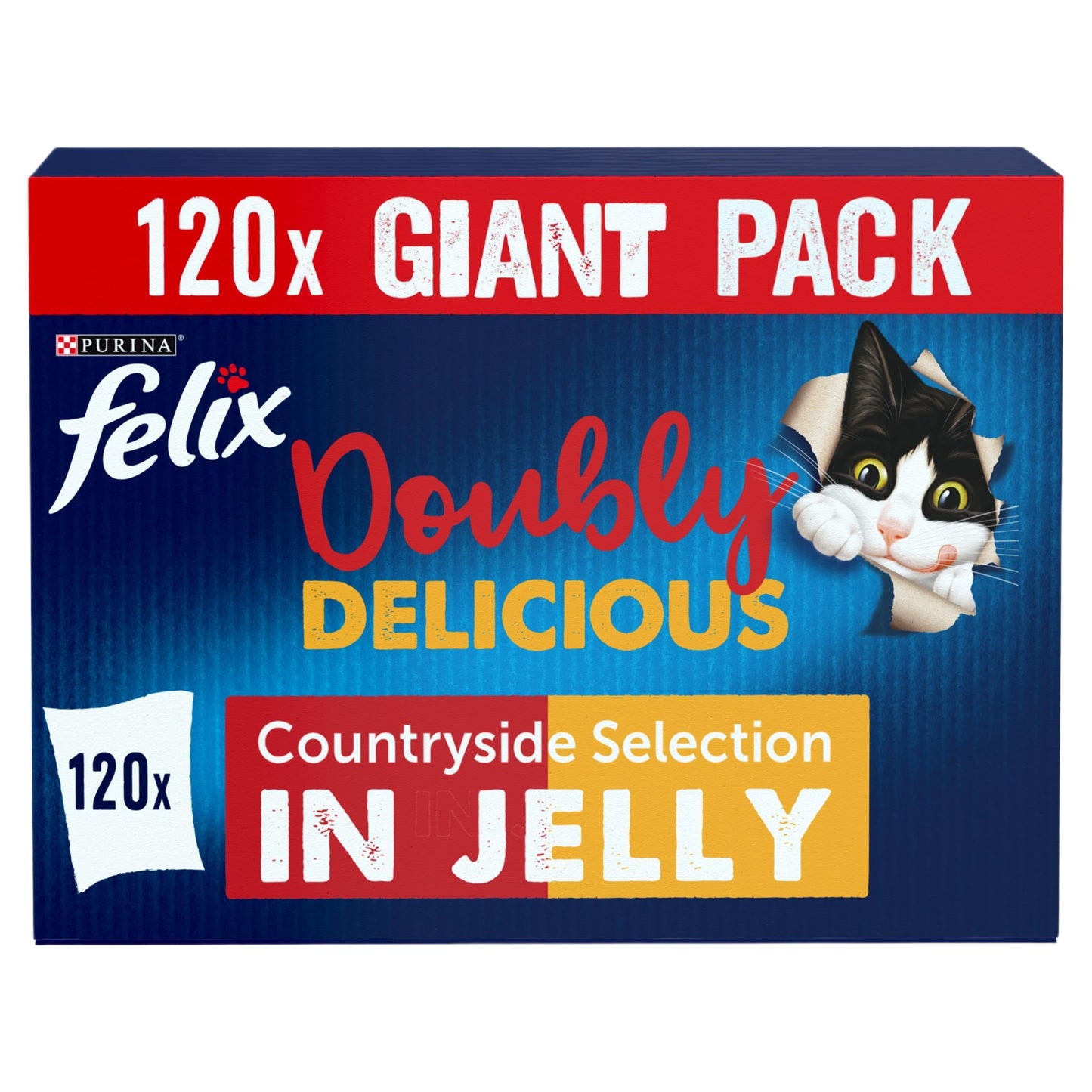 FELIX Tasty Shreds Mixed Selection in Gravy Wet Cat Food 40x80g