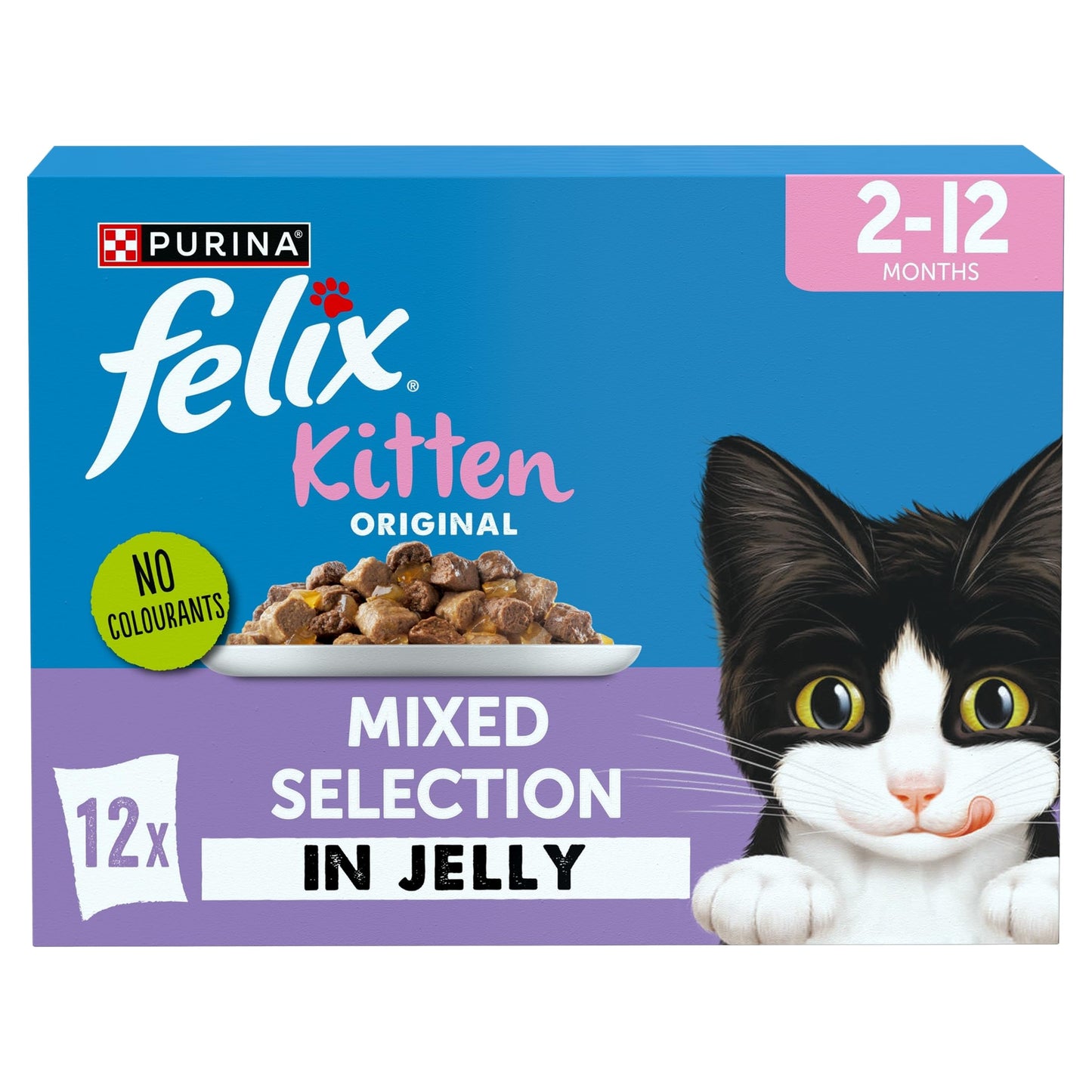 FELIX Tasty Shreds Mixed Selection in Gravy Wet Cat Food 40x80g