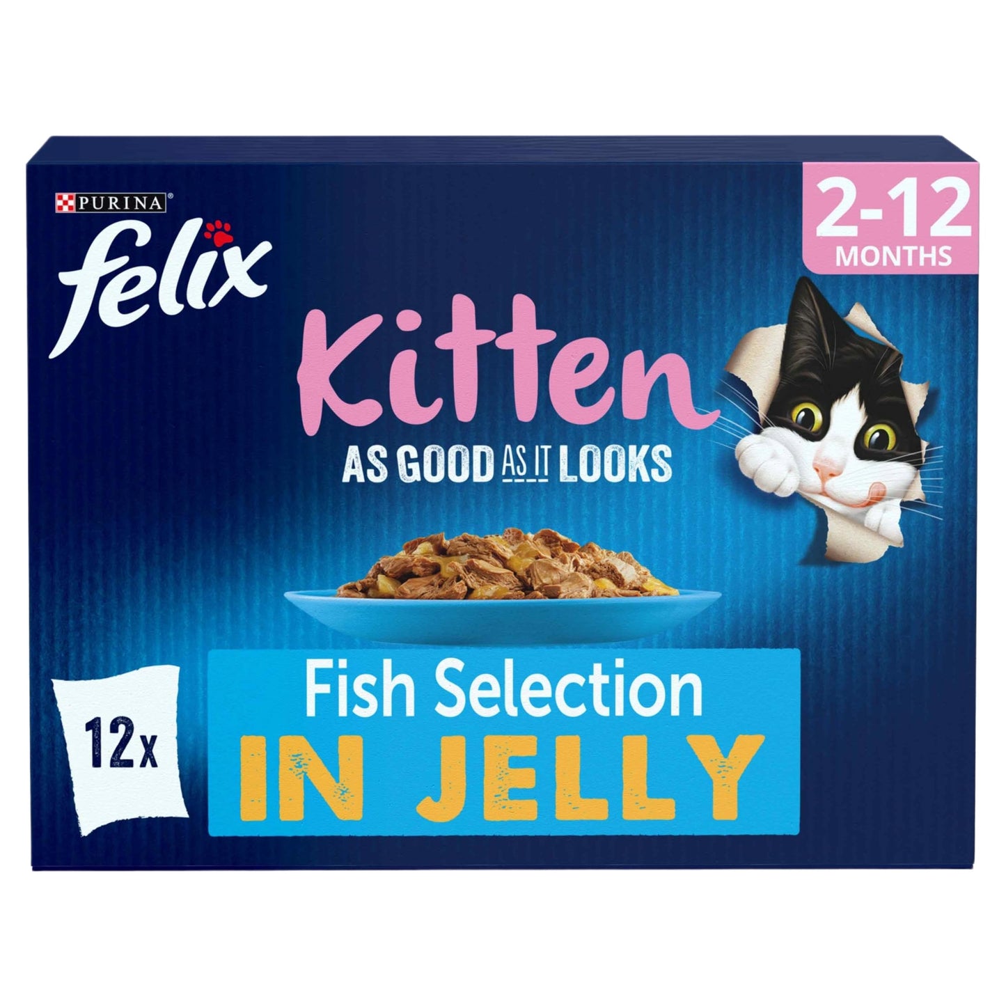 FELIX Tasty Shreds Mixed Selection in Gravy Wet Cat Food 40x80g