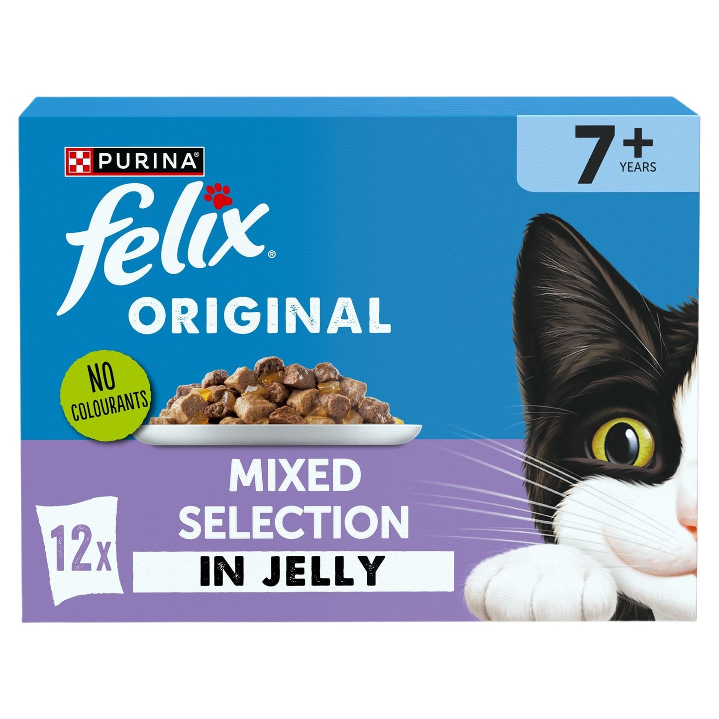 FELIX Tasty Shreds Mixed Selection in Gravy Wet Cat Food 40x80g