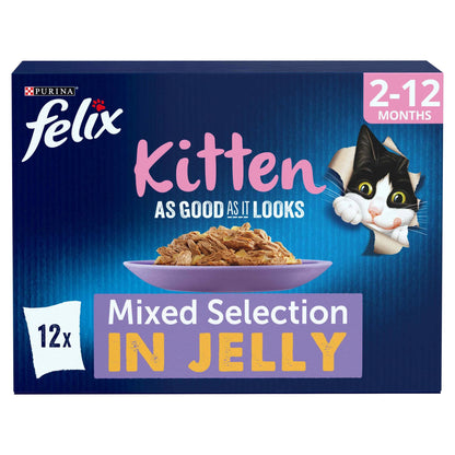 FELIX Tasty Shreds Mixed Selection in Gravy Wet Cat Food 40x80g
